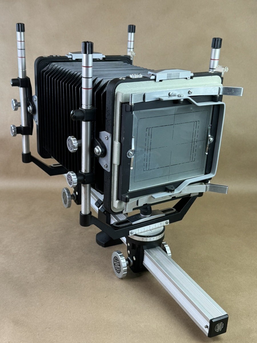 CAMBO 4×5 ビューカメラ Cambo 4x5 View Camera w/ bellows and lens Board - Very Clean
