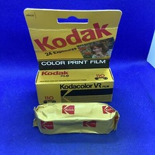 Kodak 110 Kodacolor VR 200 Color Film Exp. 08/1986 Sealed 2 Rolls X 24 Exp.