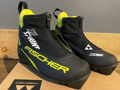 Fischer XJ Sprint Jr. XC Cross Country Ski Boots Size EU29
