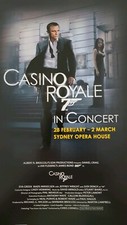 James Bond Casino Royale In Concert Sydney Symphony Orchestra Program Flyer