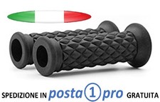 Manopole Moto Universali Manubri 22mm NERE Cafe Racer Bmw
