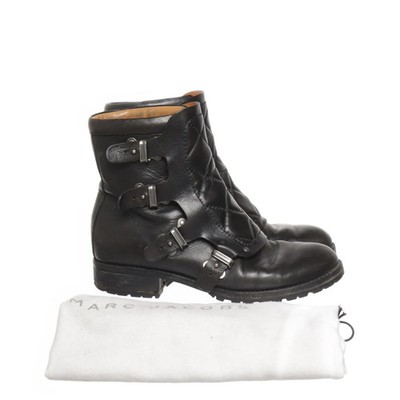 Marc by Marc Jacobs, Stiefel, Größe: 39, Schwarz, Leder, Damen #FQx