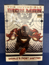 Marvel Graphic Novel The Invincible Iron Man "Worlds Most Wanted Vol 2" Hardback