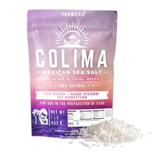 1Lb Colima Sea Salt Unrefined  100% All Natural Sea Salt Gourmet INPORTED MEXICO