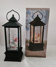 Gnome Glitter Lantern Snow Globe - Lights Up, Glittering Motion, with Timer MIB