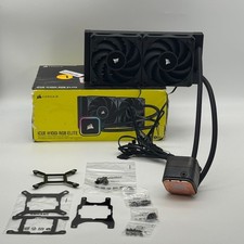 CORSAIR iCUE LINK H100i RGB Liquid CPU Cooler - QX120 RGB Fans - 240mm Radiator