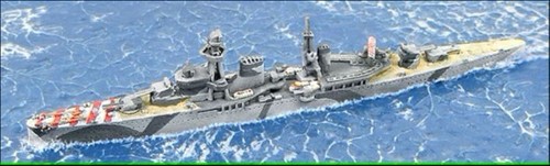 GHQ WWII Micronauts 1/2400 Italian Light Cruiser CL Cadorna RMN-13