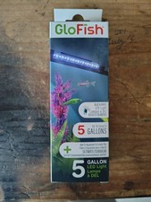 GloFish 6-Inch LED Light Stick for Fish Aquariums Up to 5 Gallons Clip On Plant
