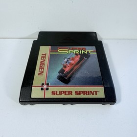Super Sprint -- NES Nintendo Original Classic Authentic Racing Game TESTED