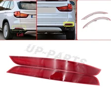 For 14-18 X5 BMW Pair Rear Bumper Trim Reflector Right Passenger Left Driver