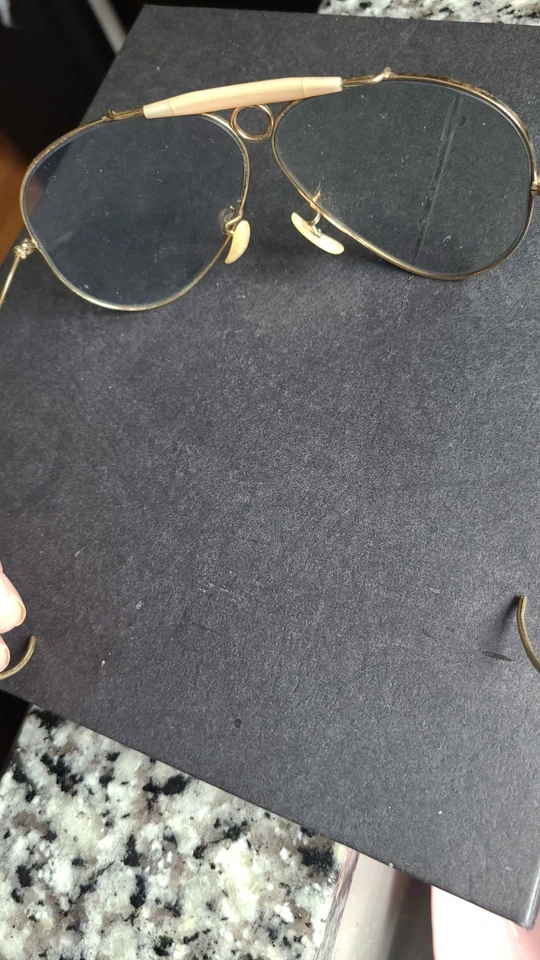 Gafas de aviador vintage B&L RAY-BAN EE. UU. GEP Shooter. Foto 4 de 4