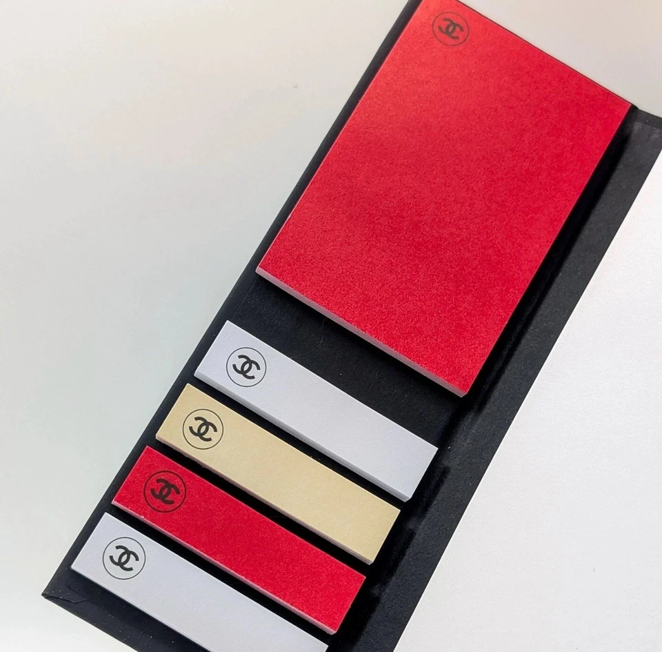 CHANEL BEAUTE Notepad / Sticky Notes w/ Pencil Stationary Office Desk GWP NWOB - Image 3 of 4