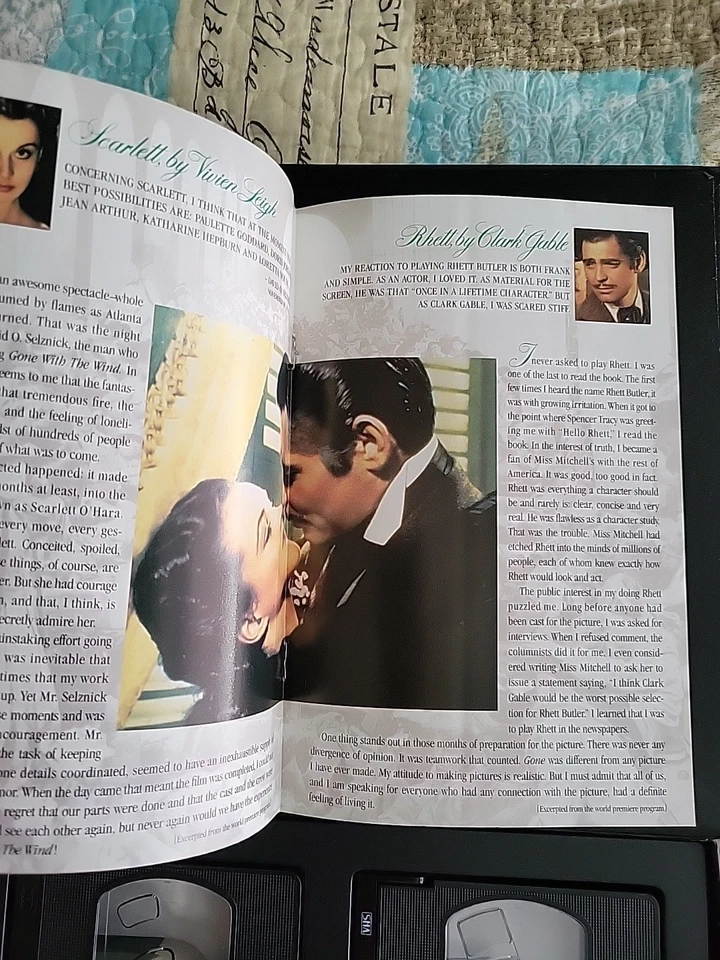 Gone with the Wind, 50th Anniversary Box Set Commemorative Limited Edition VHS  - Image 4 of 4