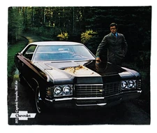 1971 CHEVROLET AUTOMOBILE CARS ADVERTISING SALES BROCHURE GUIDE VINTAGE