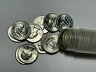 1941 D BU WASHINGTON QUARTER PARTIAL ROLL / 26 COINS - SHARP ROLL