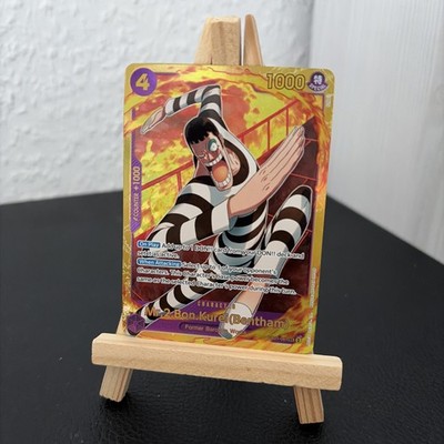 One Piece TCG   Mr.2.Bon.Kurei(Bentham) EB01-061   Secret Rare   ENG/NM / Secret