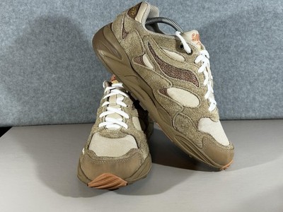 Saucony Grid Shadow 2 Colour Plus Mens 9.5 Shoes Beige Beach Ramble Sneakers