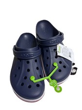 Crocs Bayaband Shoes Clogs Comfort Casual Slip On Blue Men's Size 11