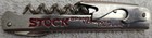 VINTAGE STOCK BRANDY VERMOUTH LIQUEURS BOTTLE OPENER CORK SCREW 4 1/2" — photo 1