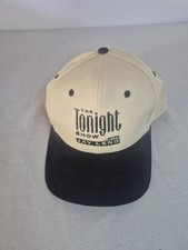 NBC The Tonight Show With Jay Leno Souvenir Baseball Cap Hat One Size VINTAGE