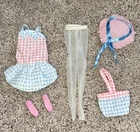 COMPLETE VHTF Barbie 1988 Skipper Teen Time Fashion #2640 Dress Shoes Hat VTG