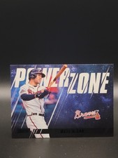 2022 Topps Stadium Club Power Zone Black #'d 67/99 Matt Olson #PZ-25