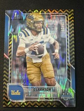 2025 bowman u chrome football Pierce Clarkson Black And Gold Stealth /25 UCLA