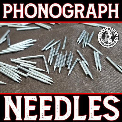500 LOUD Tone NEEDLES for Antique Victor Victrolas Gramophones & Phonographs