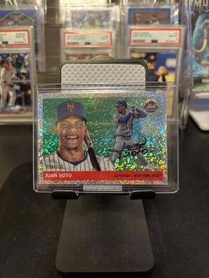 Juan Soto speckle refractor #199(98/150) New York Mets 