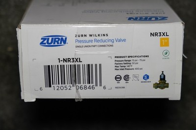 Zurn Wilkins Nr3xl Water Pressure Reducing Valve for sale online