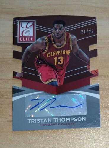 2014-15 Panini Donruss Elite Tristan Thompson Clevelando Cavaliers automático/199 #75 - Imagen 16 de 24