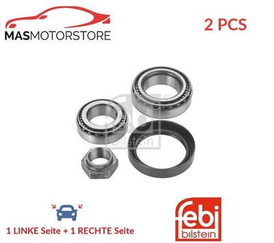RADLAGERSATZ RADLAGER SATZ PAAR HINTEN FEBI BILSTEIN 19295 2PCS P NEU