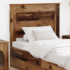 Headboard with Headboard Old Wood 90 cm Engineered Wood vidaXL