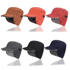 Waterproof Thermal Keep Warm Hat Winter Hat with Ear Flaps Winter Hat Flat Cap
