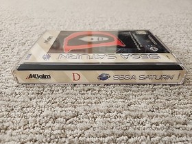 D Horror Acclaim Sega Saturn 1995 CIB W/ Reg Card & Manual Excellent Discs! 