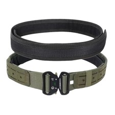 Tactical 2 Inch Belt Quick Release Buckle Sport Mens Belt Durable Outdoor