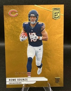 2024 Panini Donruss Elite - Rookies Rome Odunze #103 Orange /399 (RC)