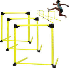 Hurdles Training Equipment, Adjustable Height Hurdles Track and Field
