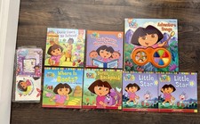 Dora The Explorer Book Lot 7  Wall Decals Set