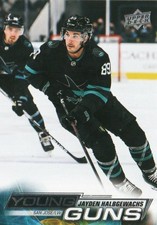 2022-23 Upper Deck Young Guns #456 Jayden Halbgewachs Rookie Card