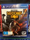 Infamous Second Son - PS4 - Never Used - PAL / AUS - Read Below