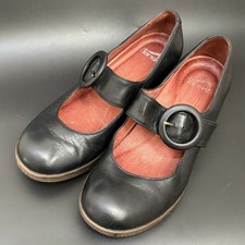 DANSKO Brandy Black Leather Mary Jane Women  s Size 36 US 5.5/6