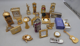 Restposten Vintage Quarz Miniatur Uhren Park Lane / Churchill / etc.