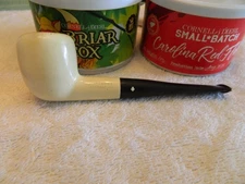 ESTATE PIPE DR GRABOW WHITE VISCOUNT,  PEAR SHAPE, AJUSTOMATIC ,USED