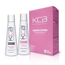 KCB Professional Smooth System, 2 Steps Brazilian Keratin Hair Treatment for ...