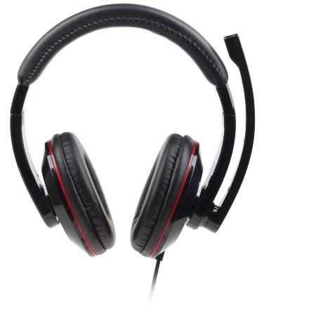 3x Headset GEMBIRD STEREO MHS 001 glänzend schwarz