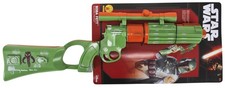 Jeremy Bulloch Star Wars "Boba Fett" Signed Boba Fett Plastic Toy Blaster BAS