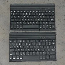 *Lot of 2* Kensington KeyFolio Pro Bluetooth Keyboard K97008US Keyboards ONLY!