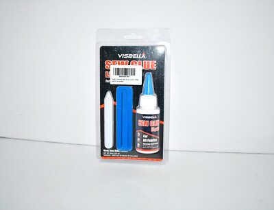 Visbella Fabric Glue - Sew Glue Liquid Stitch | Pure Natural Latex | 2.0 FL.OZ.