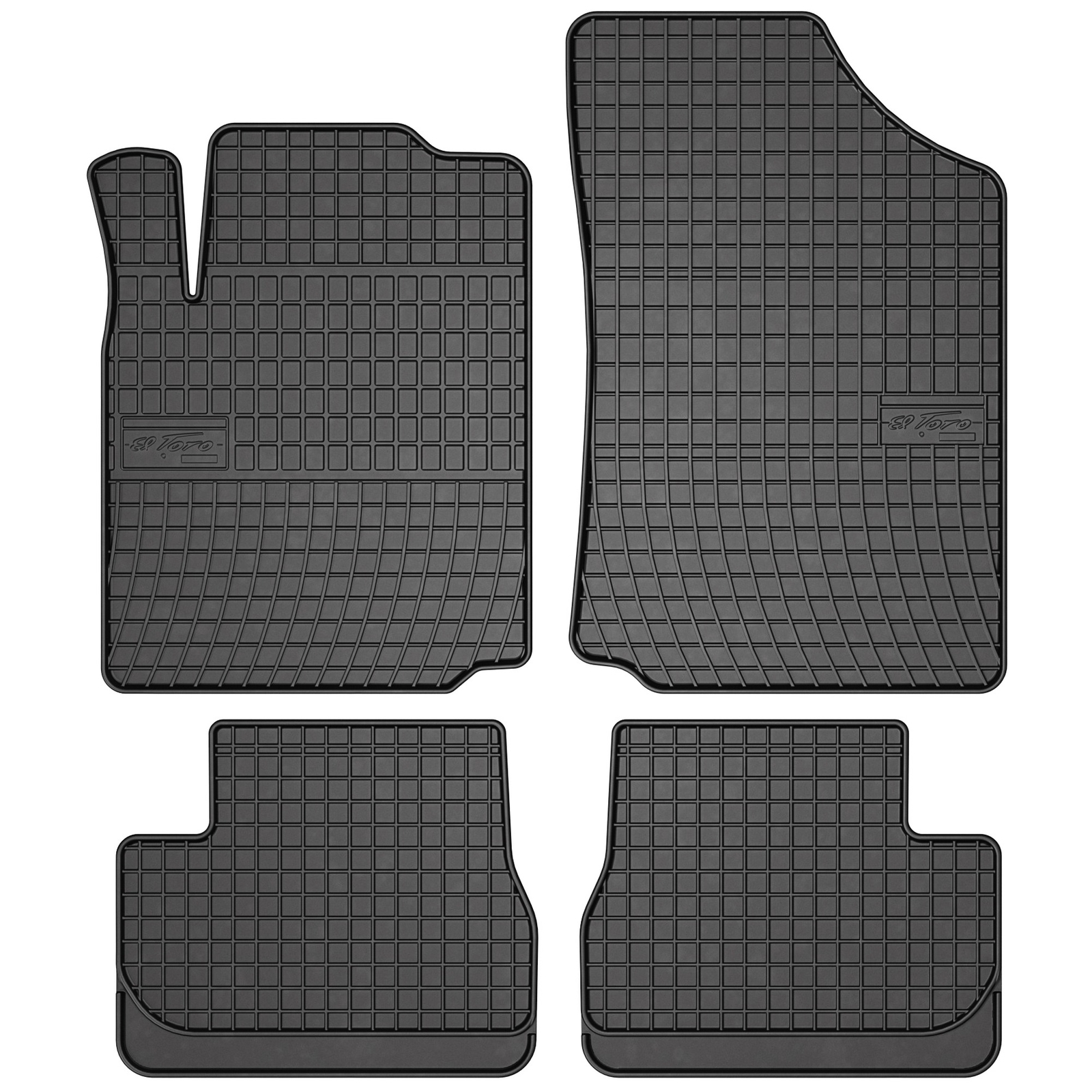 Tapis de sol Citroen C2 imperméables Frogum El Toro contre la boue et la pluie